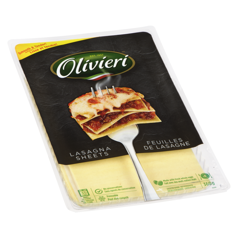 Pasta, Lasagna Sheets 