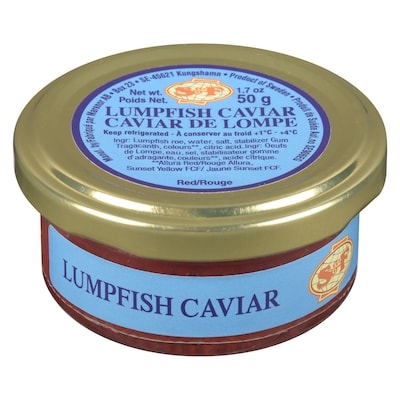 S&F Caviar rouge 50 g, 13,98 $/100g