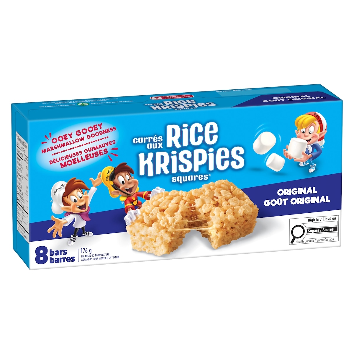 Kelloggs Bars, Original, 8 Bars