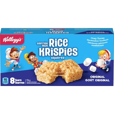 Kelloggs Rice Krispies Bars Original 176 g, $2.27/100g