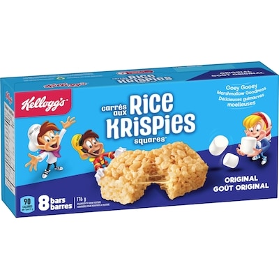 Kelloggs Rice Krispies Bars Original 176 g, $2.27/100g