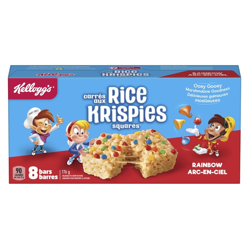 Rice Krispies Bars Rainbow