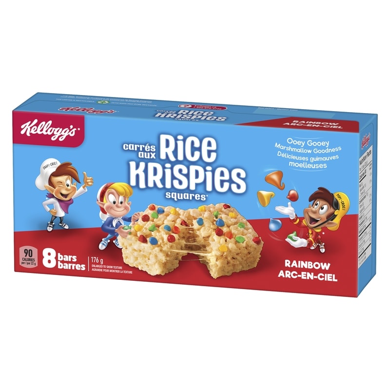 Rice Krispies Bars Rainbow