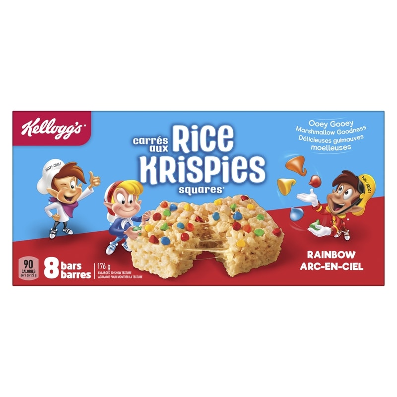 Rice Krispies Bars Rainbow