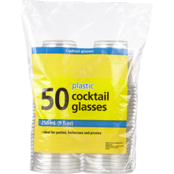 No Name Cocktail Glass 90Z 50 ea, $0.16/1ea