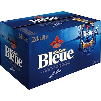 Labatt Blue Beer (ID required at pick-up) 24x341.0 ml, $0.48/100ml