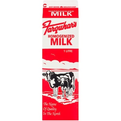 Farquhar Lait homogénéisé 1 l, 0,38 $/100ml