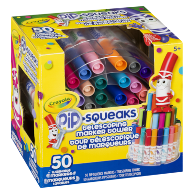 Tour téléscopique pour marqueurs Crayola Pipsqueaks