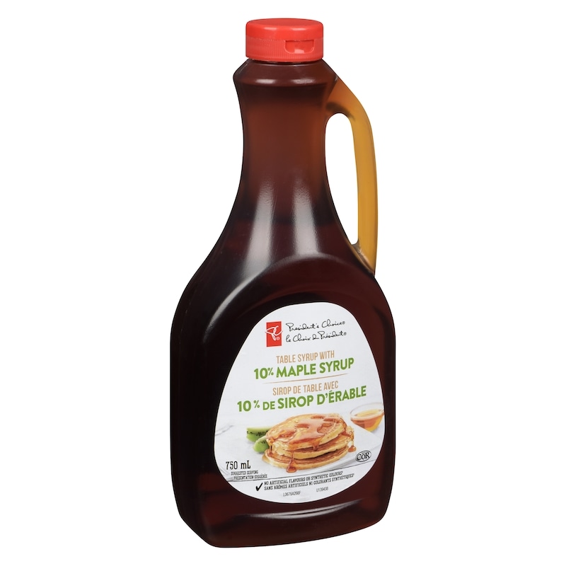 Table Syrup With 10% Maple Syrup