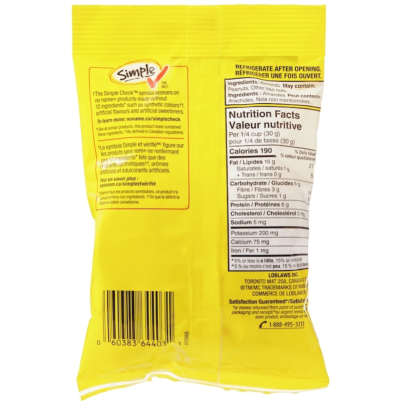 Whole Blanched Almonds