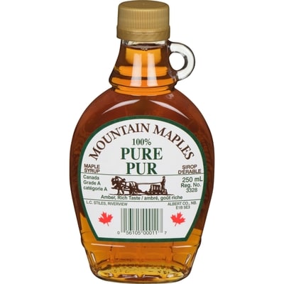 Mountain Maple Sirop d’érable 250 ml, 4,00 $/100ml