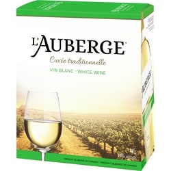 null L'Auberge Rouge White Dry Wine (ID required at pick-up) 4 l, $0.89/100ml