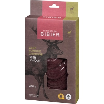 Cerf rouge à fondue chinoise