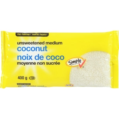 Sans Nom Noix de coco moyenne non sucrée 400 g, 1,50 $/100g