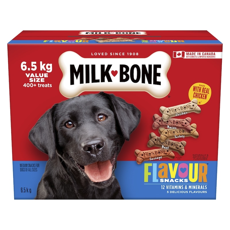 Flavour Snacks Medium Assorted Meat Flavours Dog Biscuits