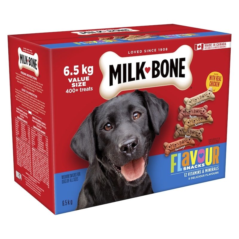 Flavour Snacks Medium Assorted Meat Flavours Dog Biscuits