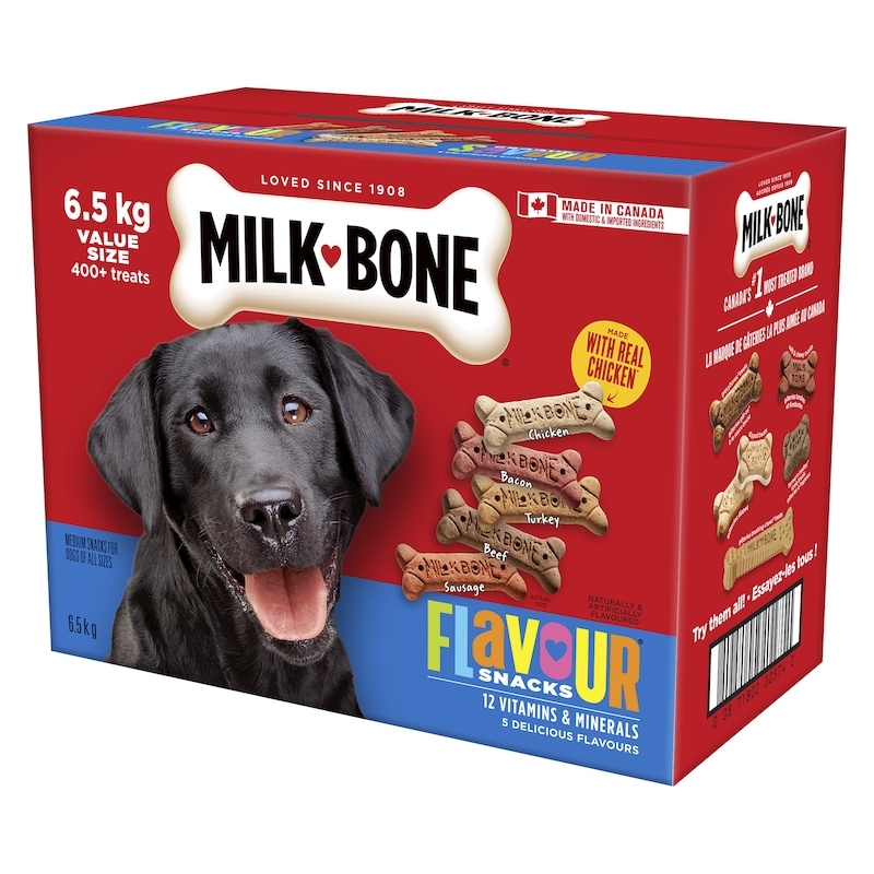 Flavour Snacks Medium Assorted Meat Flavours Dog Biscuits