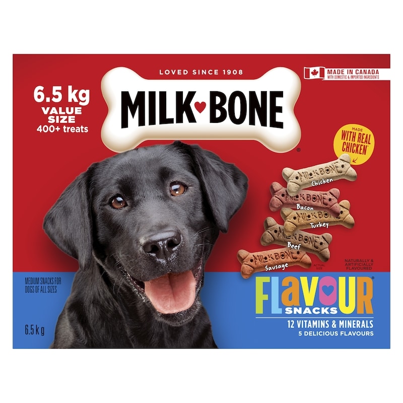 Flavour Snacks Medium Assorted Meat Flavours Dog Biscuits