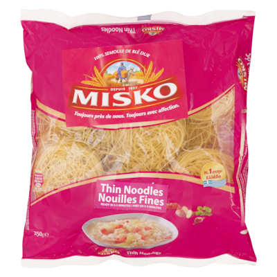 Misko Vermicelli 250 g, $0.92/100g