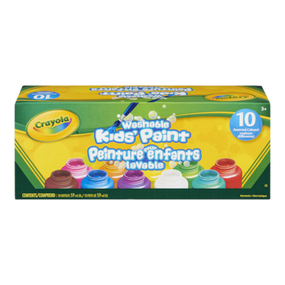 Crayola Washable Project Paint, 10 Count 10x1.0 ea, $0.85/1ea