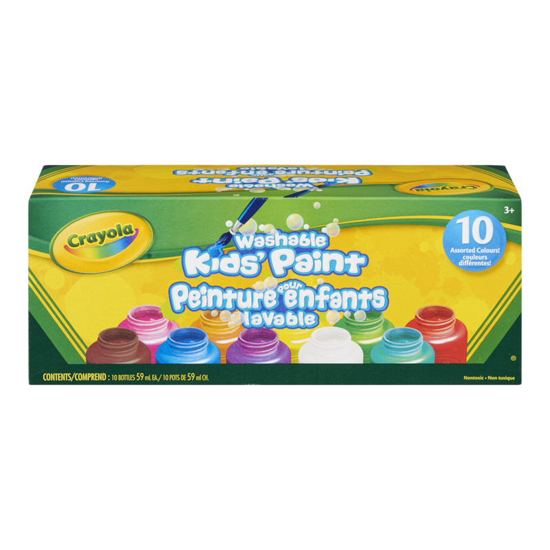 Washable Project Paint, 10 Count