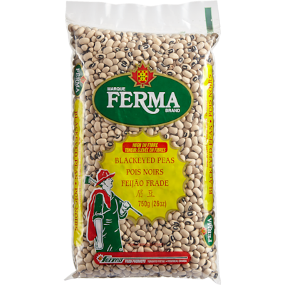 Ferma Black Eyed Peas 750 g, $0.53/100g