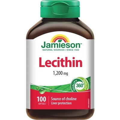 Jamieson Lecithin Softgels 1,200 mg 100 ea, $0.15/1ea