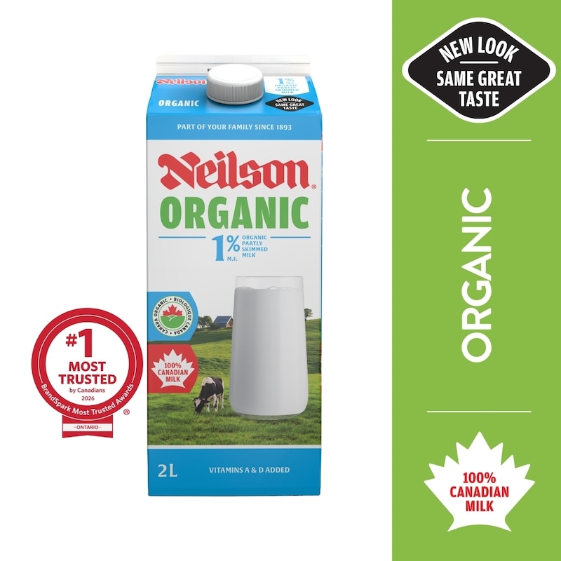 Neilson 1% Organic Milk - 2 l | Atlantic Superstore