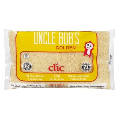Uncle Bob Rice, Parboiled 2 kg, $0.43/100g