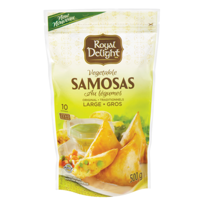 Asian Delight Samosa, Original 550 g, $0.82/100g
