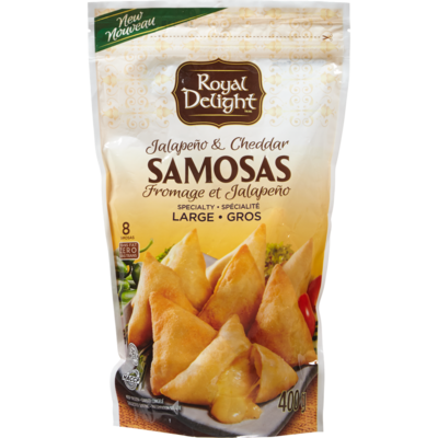 Asian Delight Cheese Jalapeno Samosa 500 g, $0.90/100g