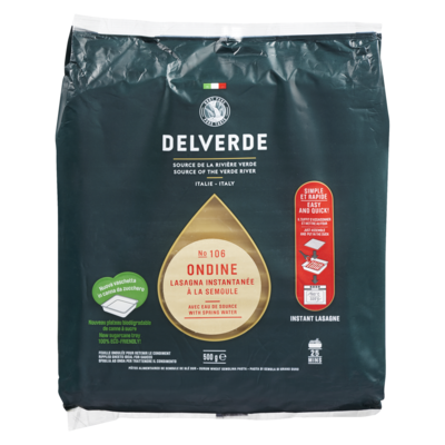Delverde Instant Lasagna 500 g, $1.60/100g