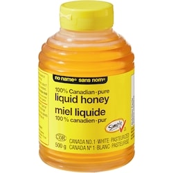 Sans Nom Miel liquide pur 100 % canadien 500 g, 1,90 $/100g