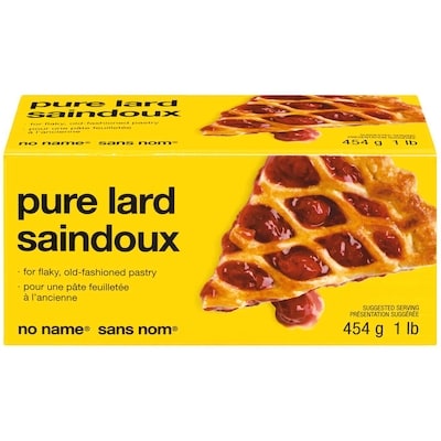 Sans Nom Saindoux 454 g, 1,21 $/100g