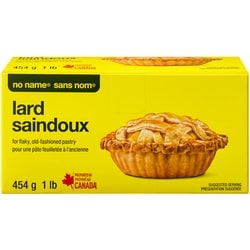 Sans Nom Saindoux 454 g, 1,21 $/100g