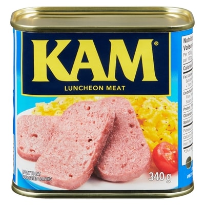 Kam Luncheon Meat 340 g, $1.91/100g