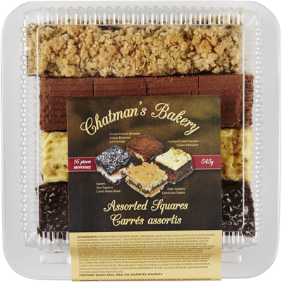 Country Market Carrés Country Market, assortis 16 pk