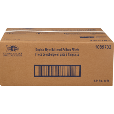 GFS Filet de goberge FPI en pâte à l’anglaise 4 kg, 1,96 $/100g
