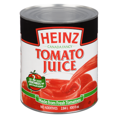 Heinz Tomato Juice 2.84 l, $0.32/100ml