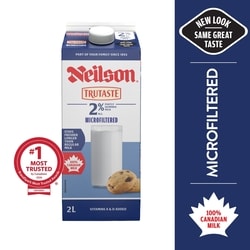 Neilson 2% Microfiltered Milk 2 l, $0.30/100ml