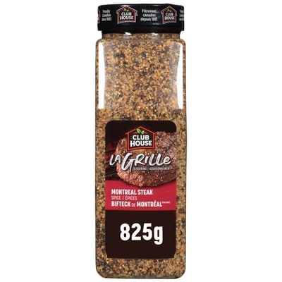 Club House Assaisonnement Epices Biftek De Montréal 825 g, 2,12 $/100g