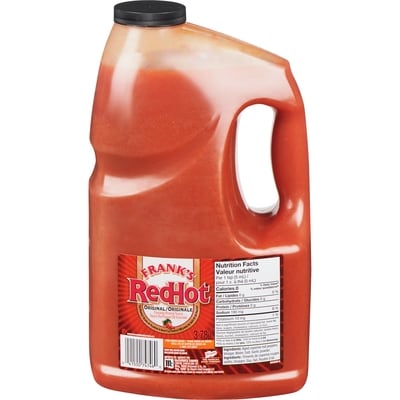 Frank's Original Red Hot Sauce 3.78 l, $0.42/100ml