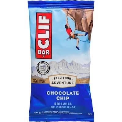 Clif Barre enérgétique aux brisures de chocolat 12x68.0 g, 3,43 $/100g