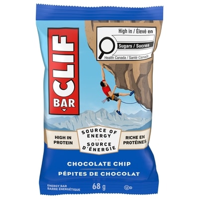 CLIF Energy Bars Chocolate Chip, Granola Bar 68 g, $4.40/100g