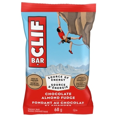 CLIF Energy Bars, Chocolate Almond Fudge, High in Protein 68 g, $3.68/100g