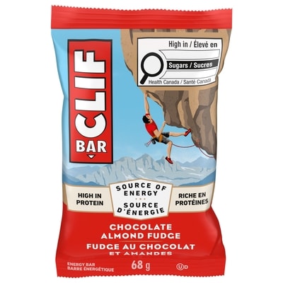 CLIF Energy Bars Chocolate Almond Fudge, Granola Bar 68 g, $4.40/100g