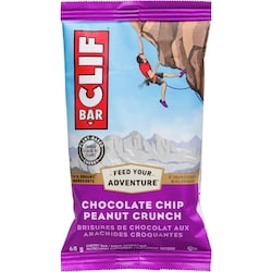 CLIF Energy Bar, Chocolate Chip Peanut Crunch 12x68.0 g, $2.45/100g