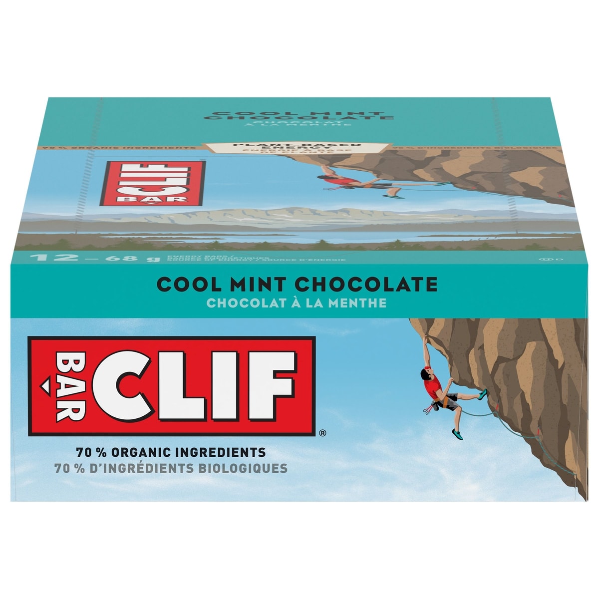 CLIF Energy Bar, Cool Mint Chocolate 12x68.0 g, $3.43/100g