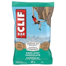 CLIF Crunch Cool Mint Chocolate Energy Bar 68 g, $3.66/100g