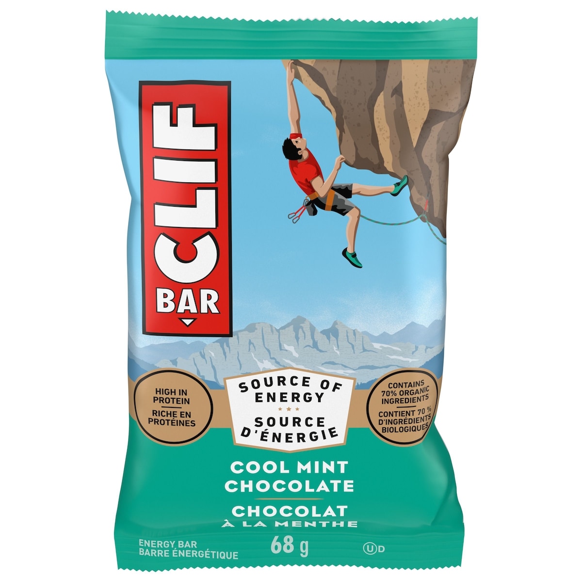 Clif Barre enérgétique chocolat à la menthe 68 g, 4,84 $/100g